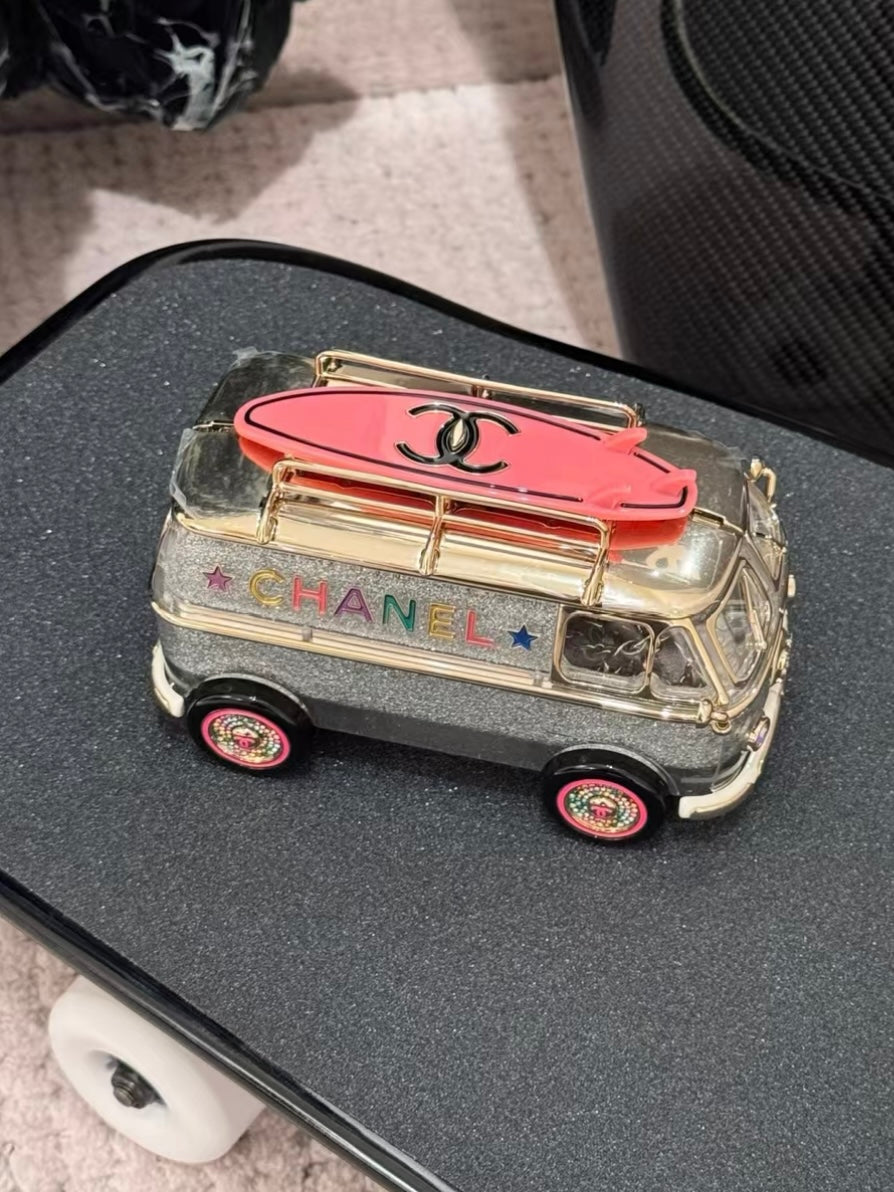 Chanel 24C Collection Camper Van Bag Limited edition  pink bus very rare handbag