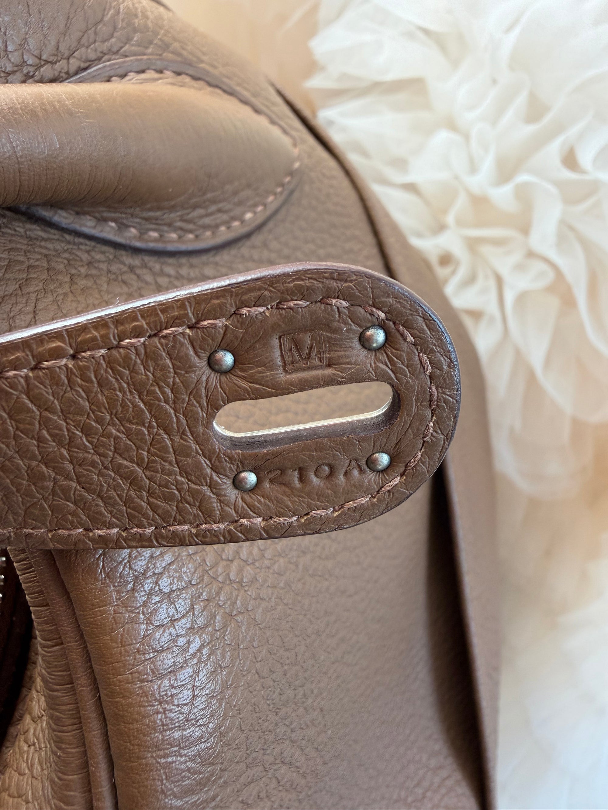 Hermes Lindy45 Brown handbag  VIP custom-made