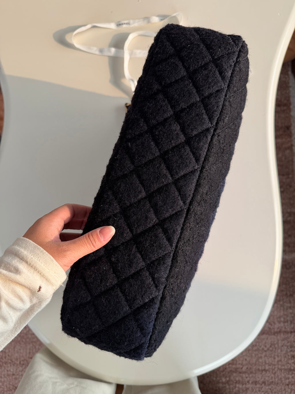 Chanel Runway Edition Purple Gradient Coin-Detailed Shoulder Bag