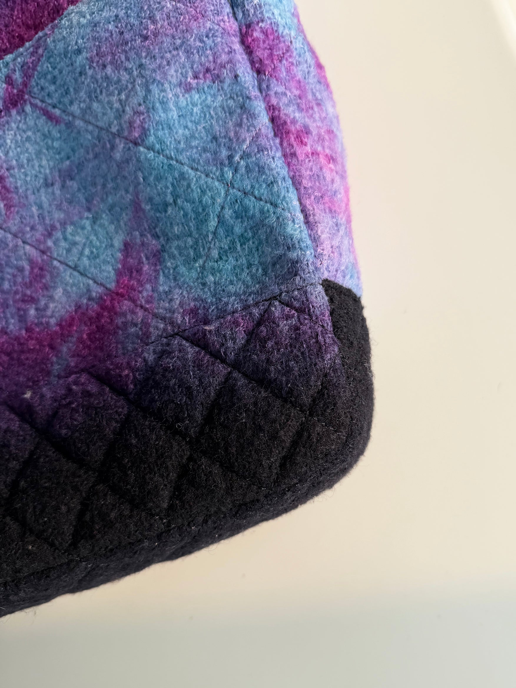 Chanel Runway Edition Purple Gradient Coin-Detailed Shoulder Bag