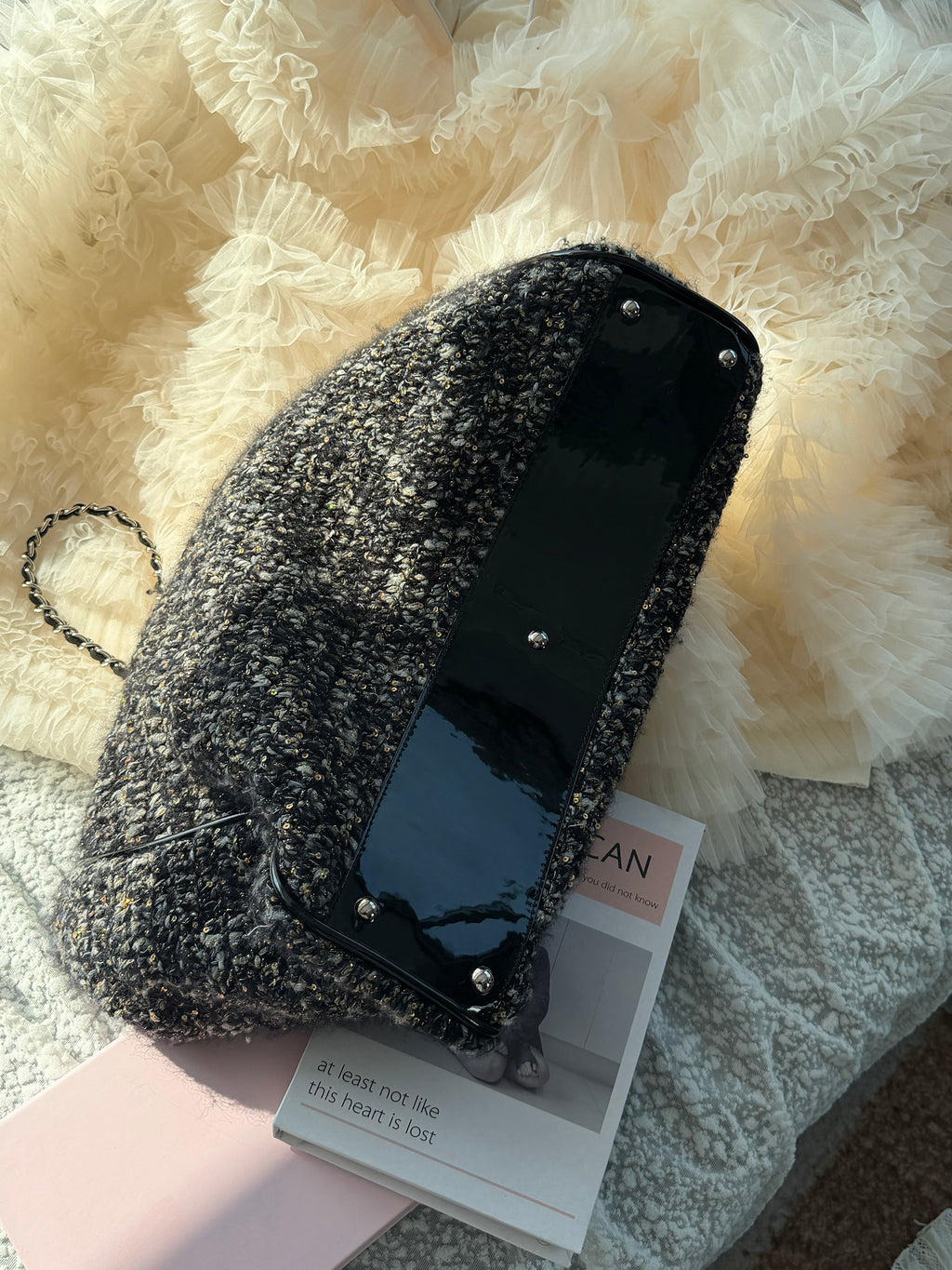 Chanel Vintage Tweed Shoulder Bag (Runway Edition)