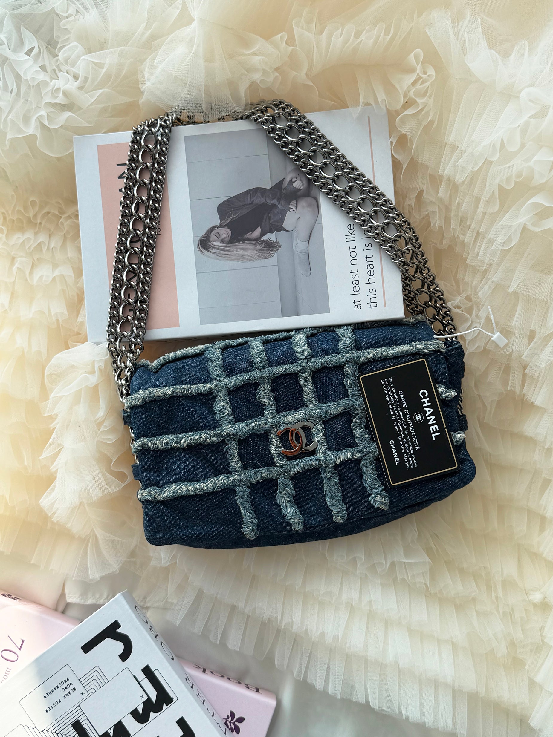 Chanel Denim Vintage Shoulder Bag