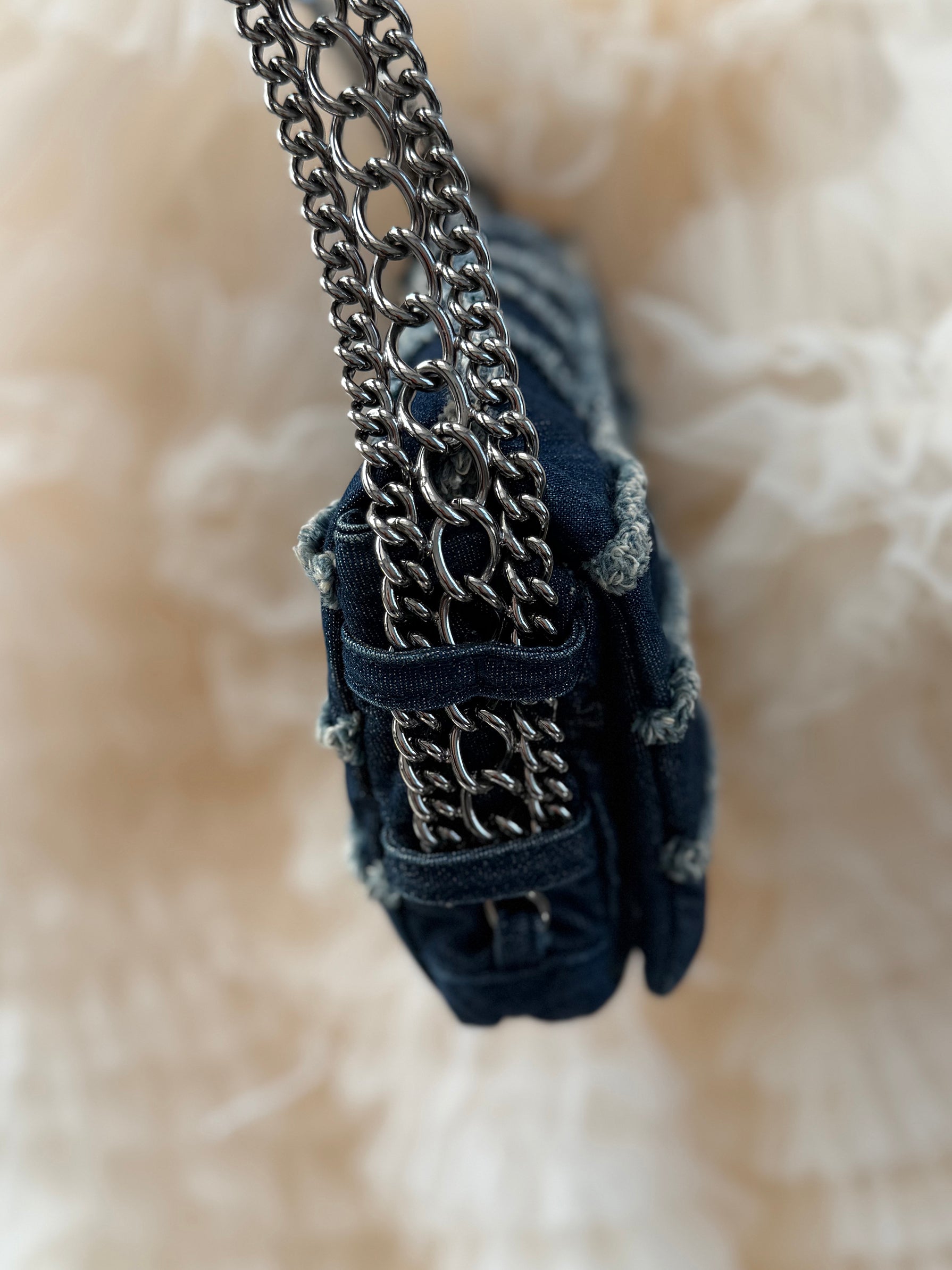 Chanel Denim Vintage Shoulder Bag