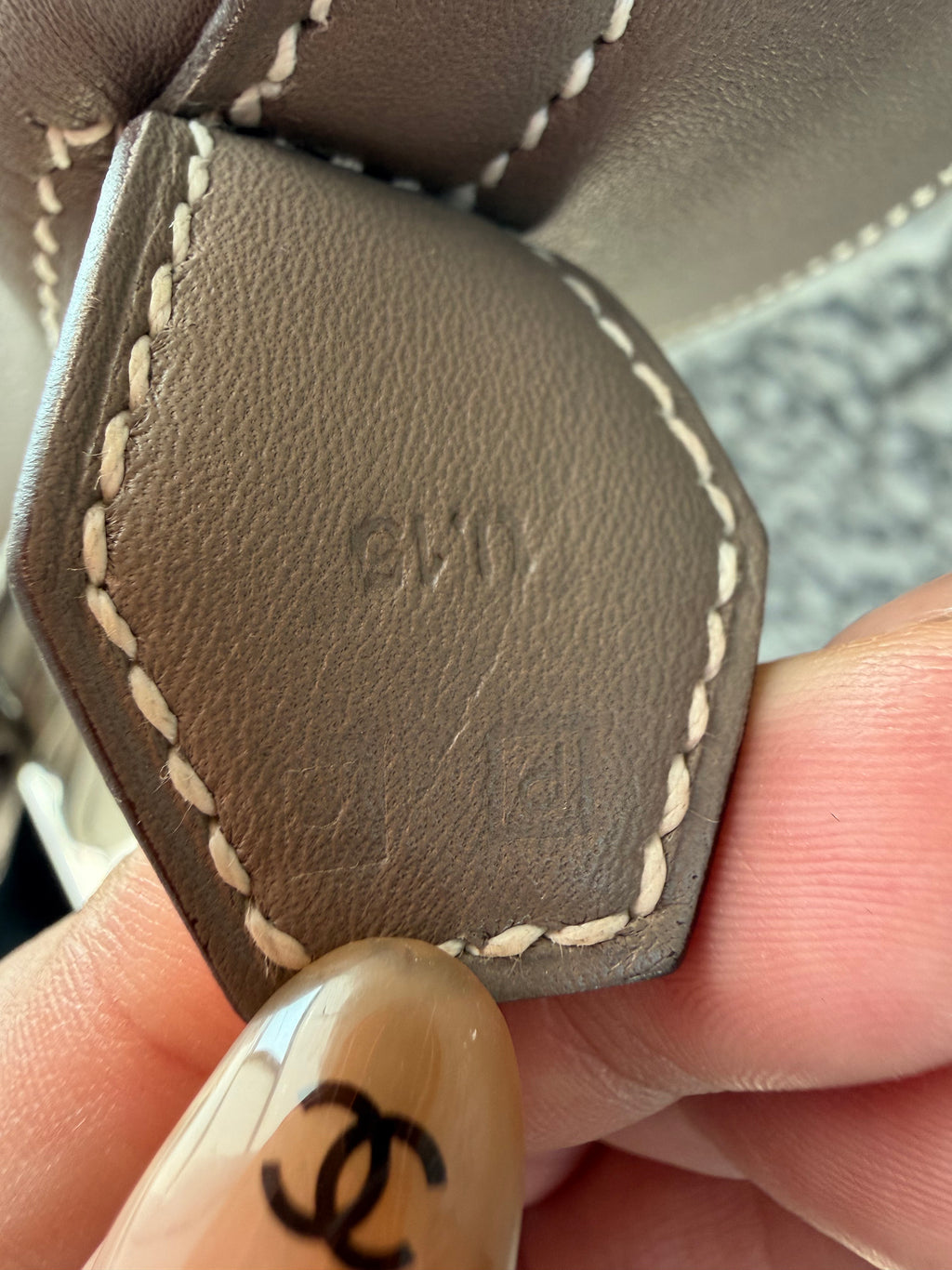 Hermes Elephant Gray Handbag relax45