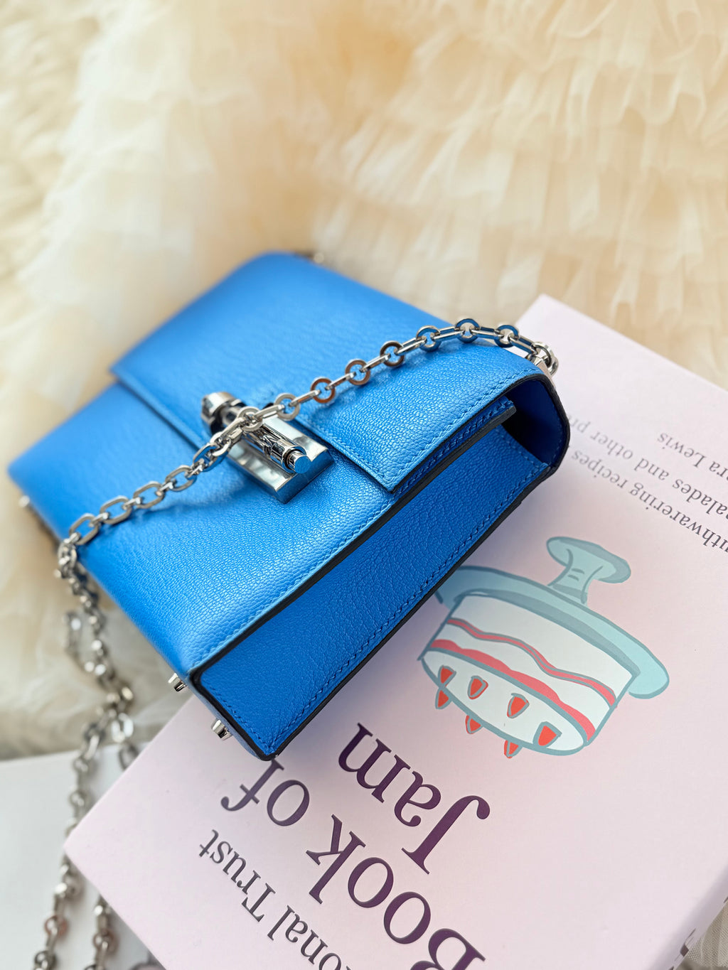 Hermès Mini Jypsière with Tanzania Silver Clasp