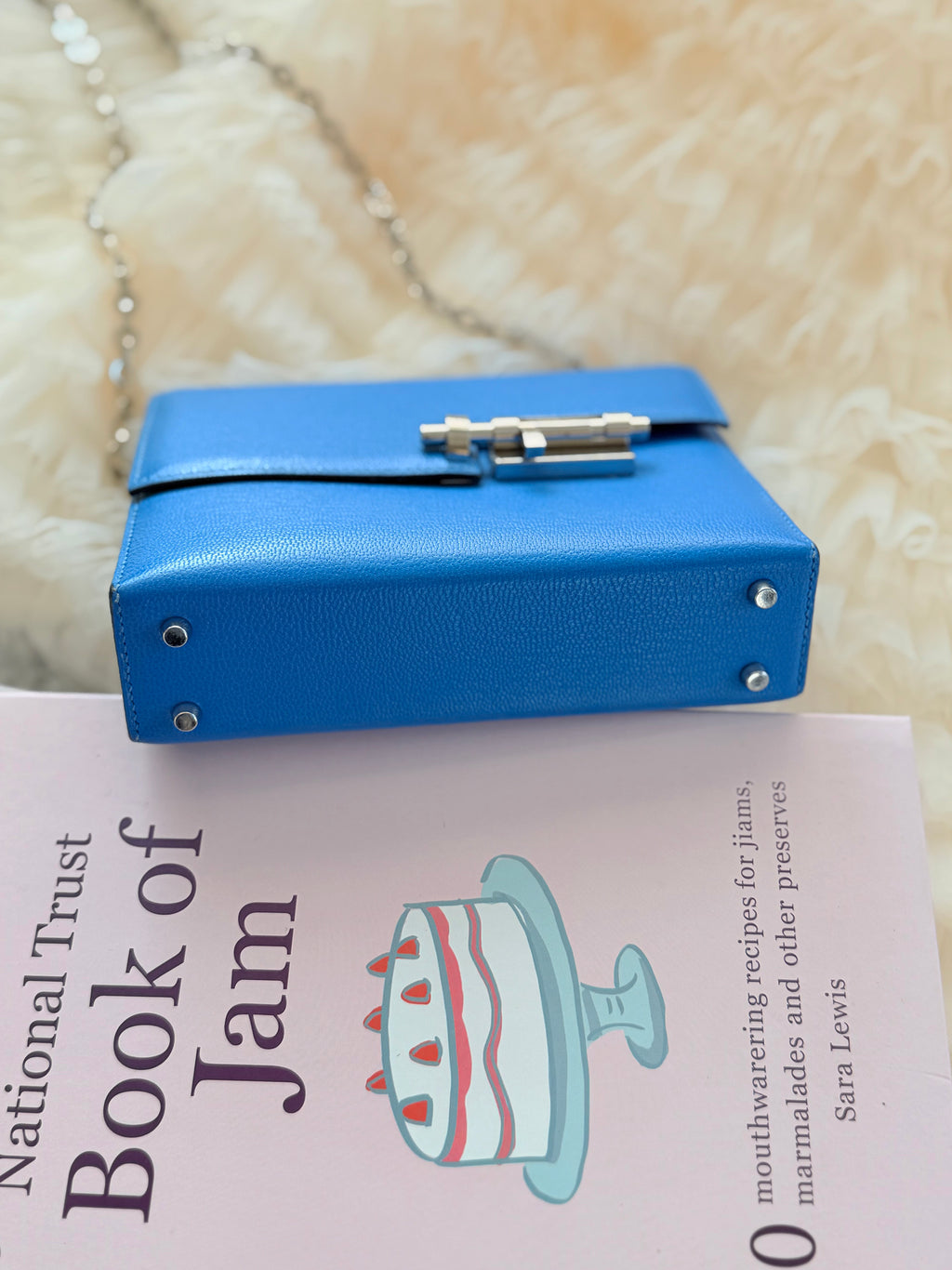 Hermès Mini Jypsière with Tanzania Silver Clasp