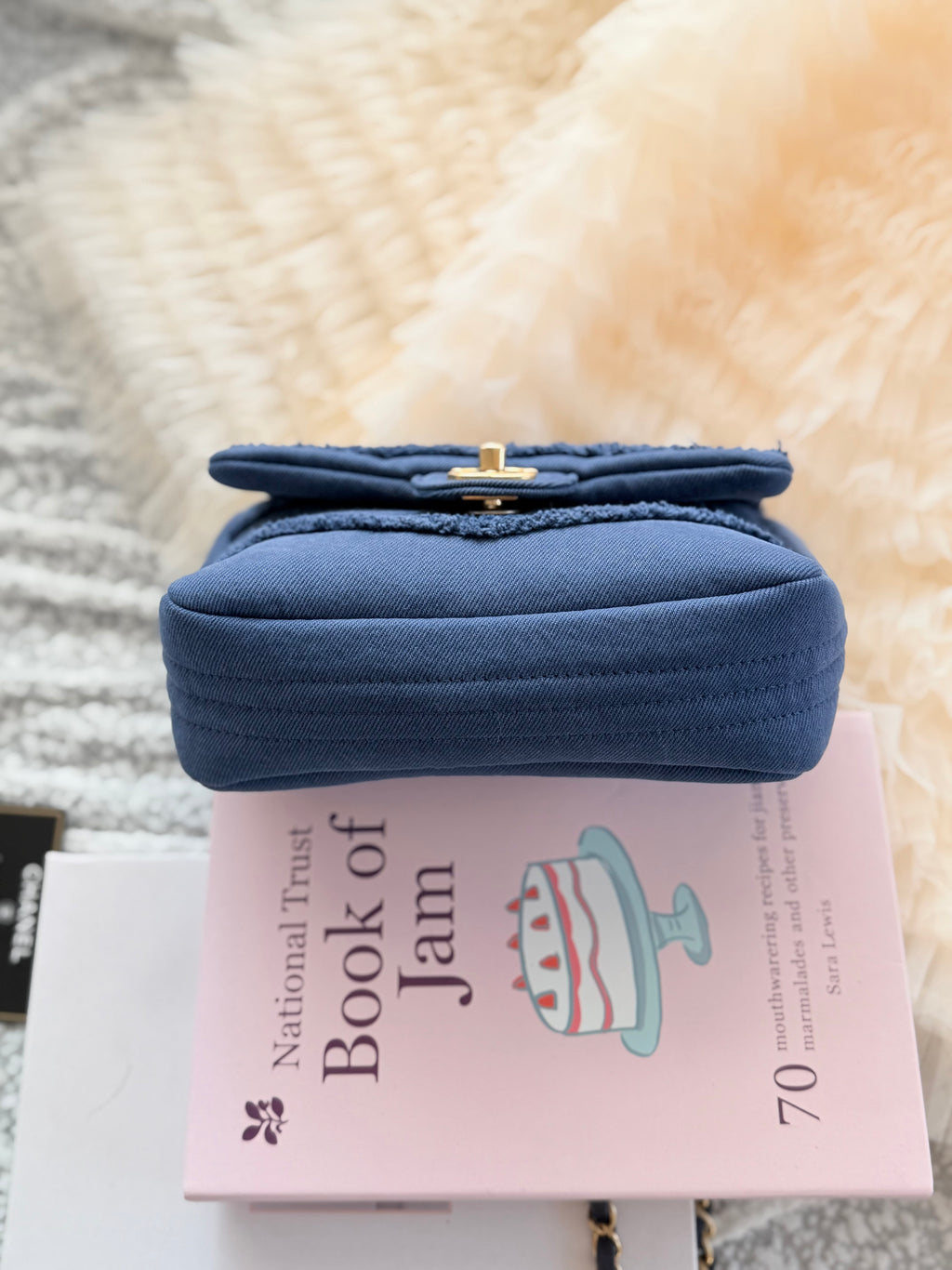 Chanel Coco Denim Mini Square Shoulder Bag