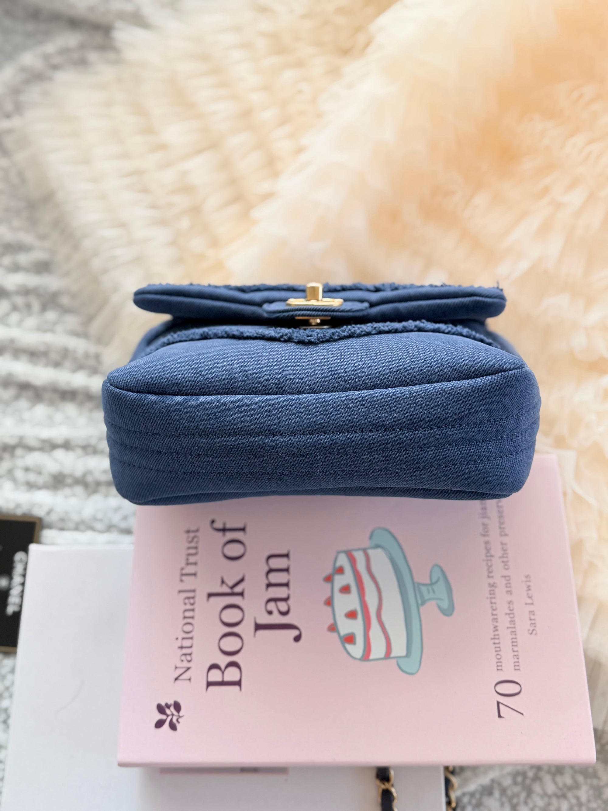 Chanel Coco Denim Mini Square Shoulder Bag