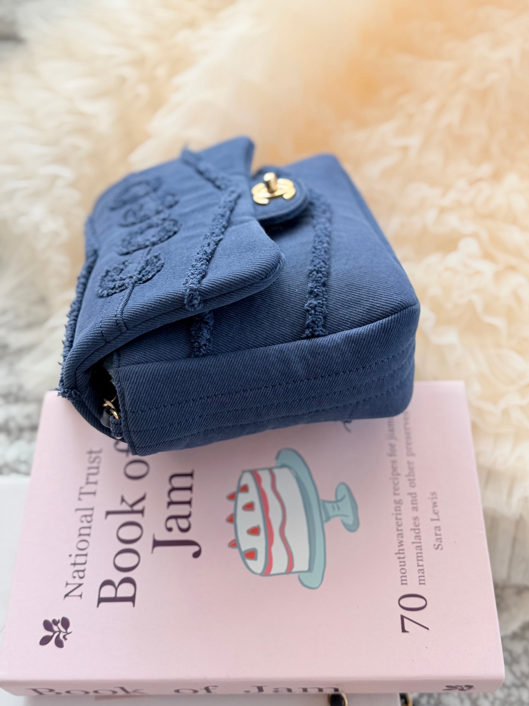 Chanel Coco Denim Mini Square Shoulder Bag