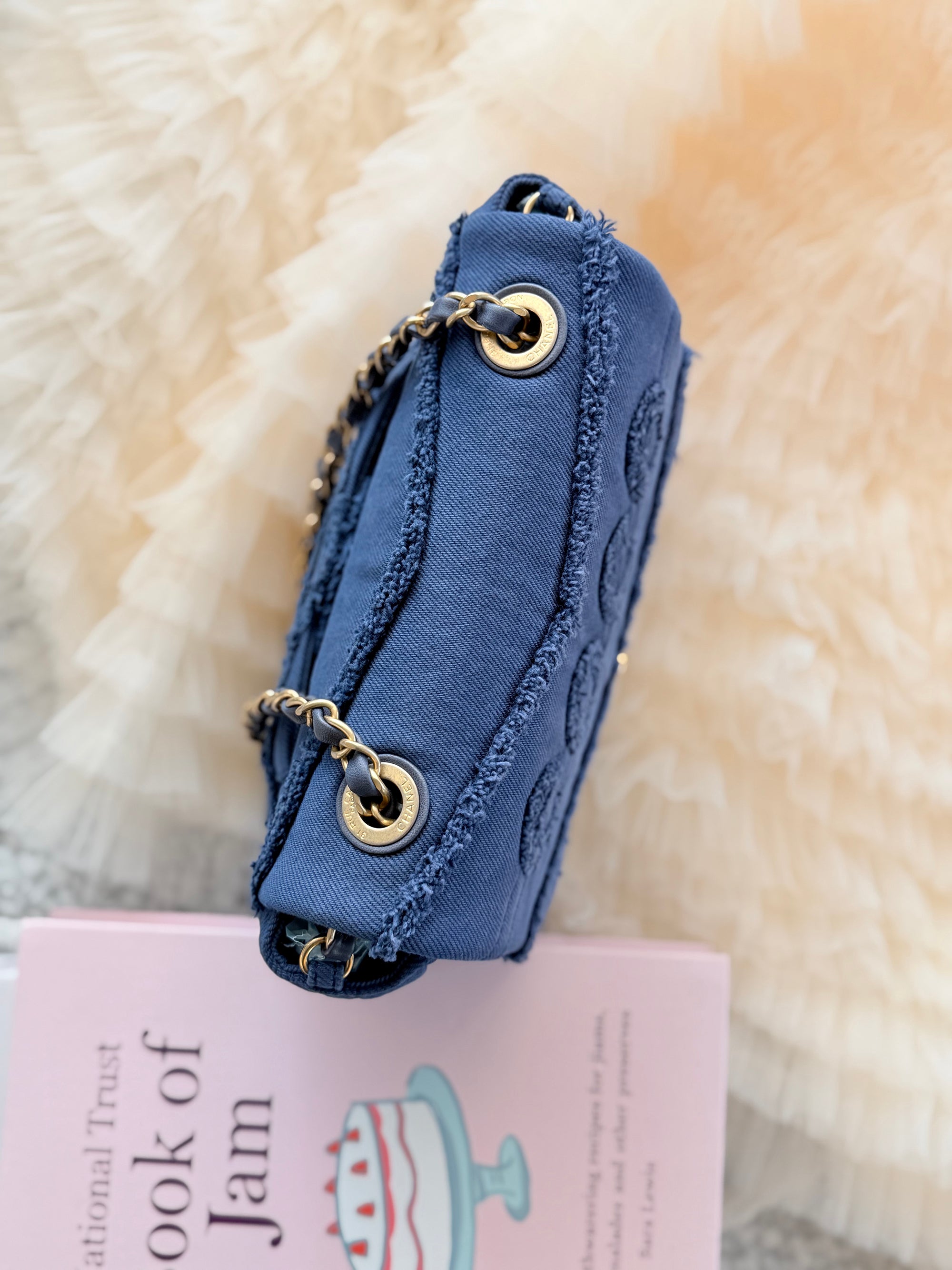 Chanel Coco Denim Mini Square Shoulder Bag