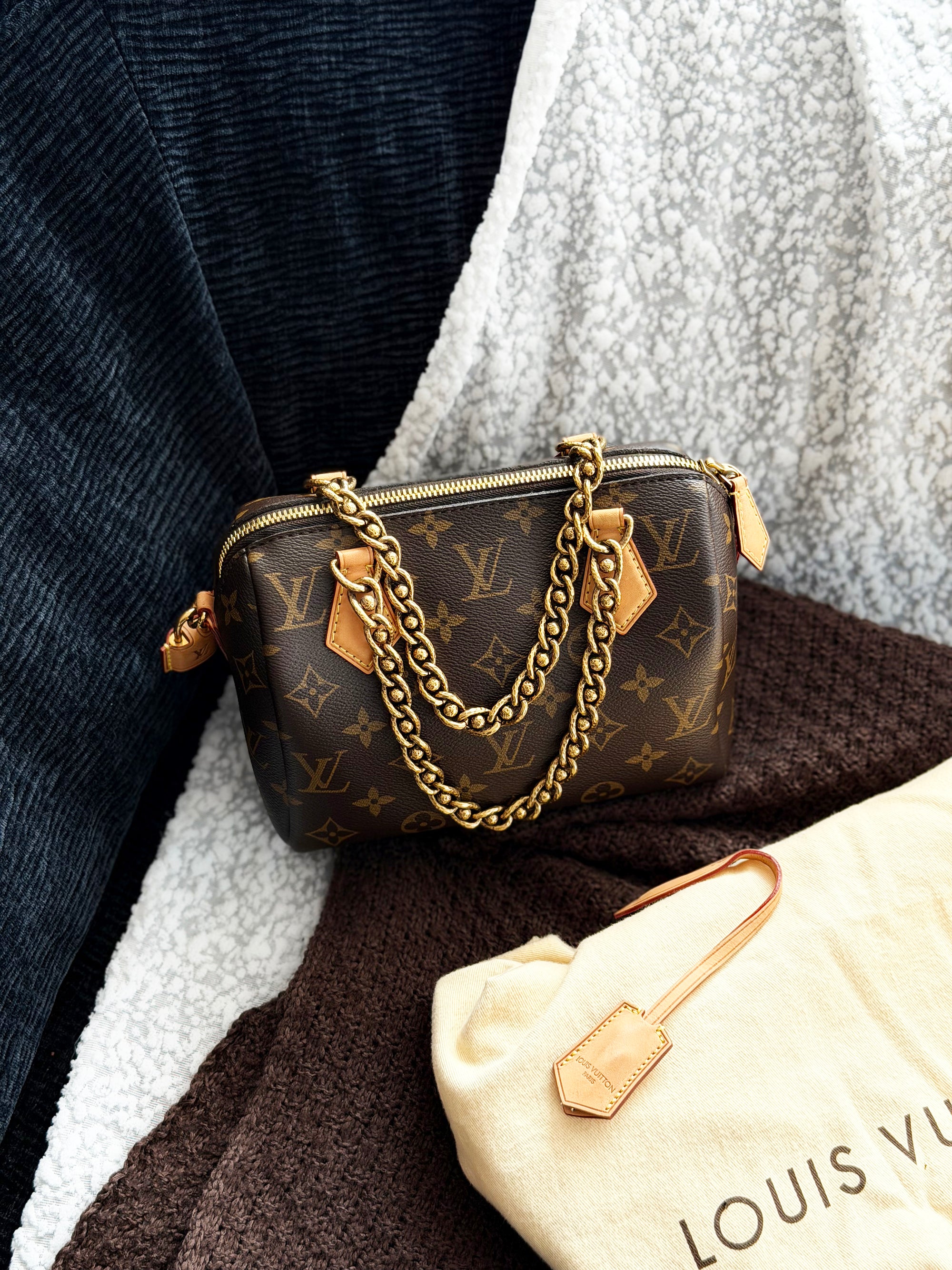 Louis Vuitton Discontinued Vintage Gaultier Lava Speedy 20 Bag