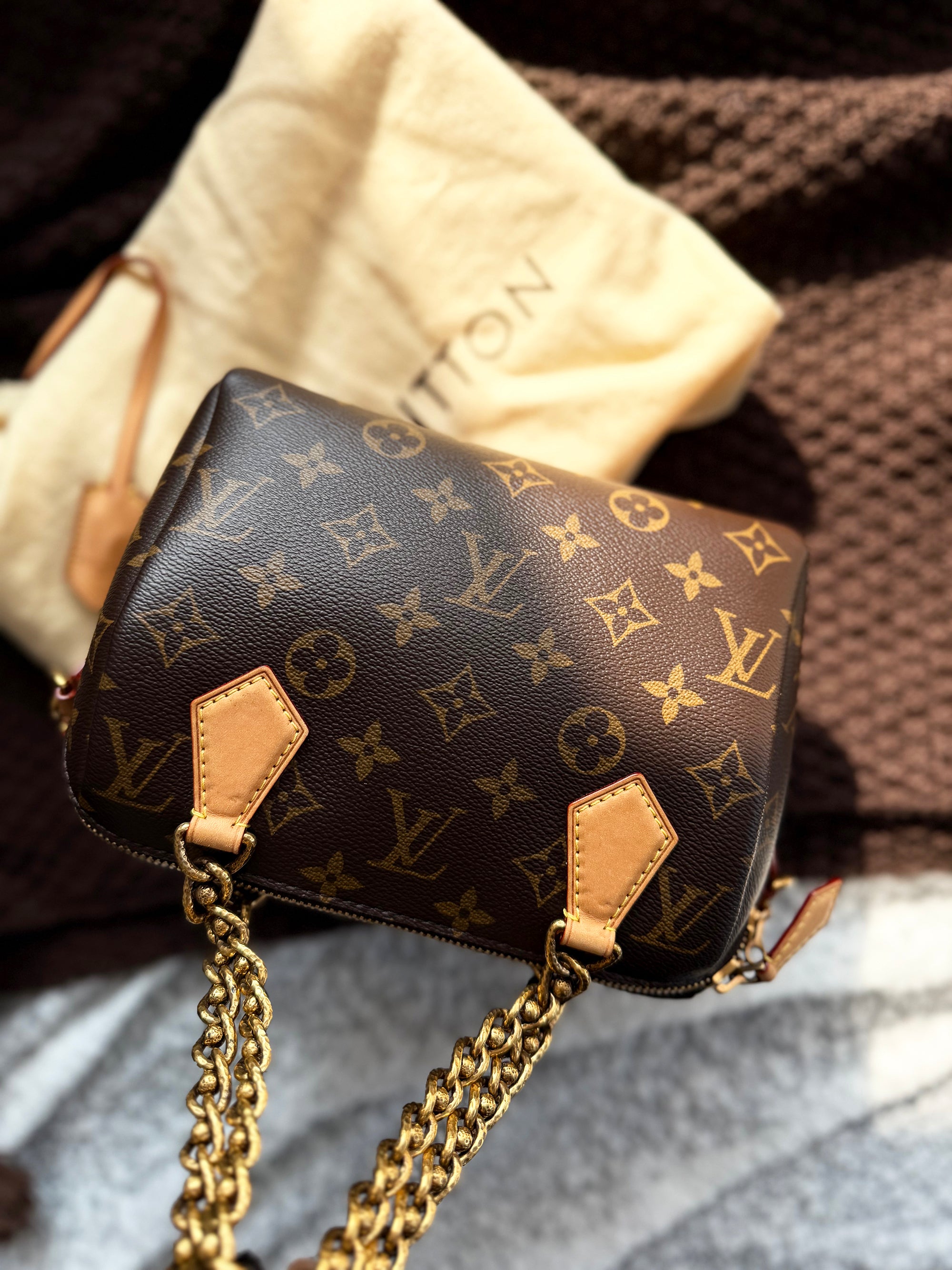 Louis Vuitton Discontinued Vintage Gaultier Lava Speedy 20 Bag